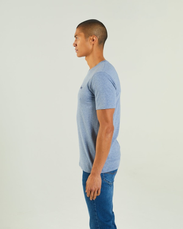 Diesel Basic Matt O Neck Mountain Blue