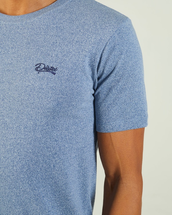 Diesel Basic Matt O Neck Mountain Blue