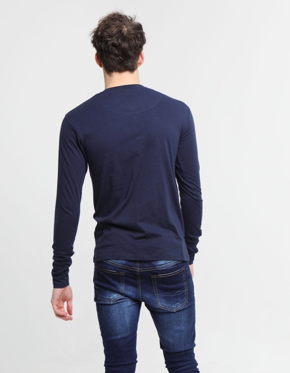 Diesel Basic Scott L/S Tee Navy Iris