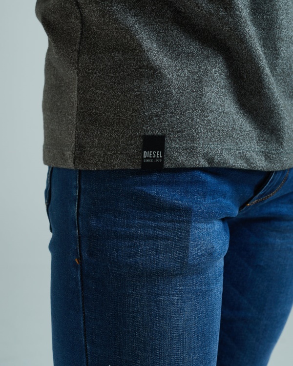 Diesel Basic Matt O Neck Combat Green Green