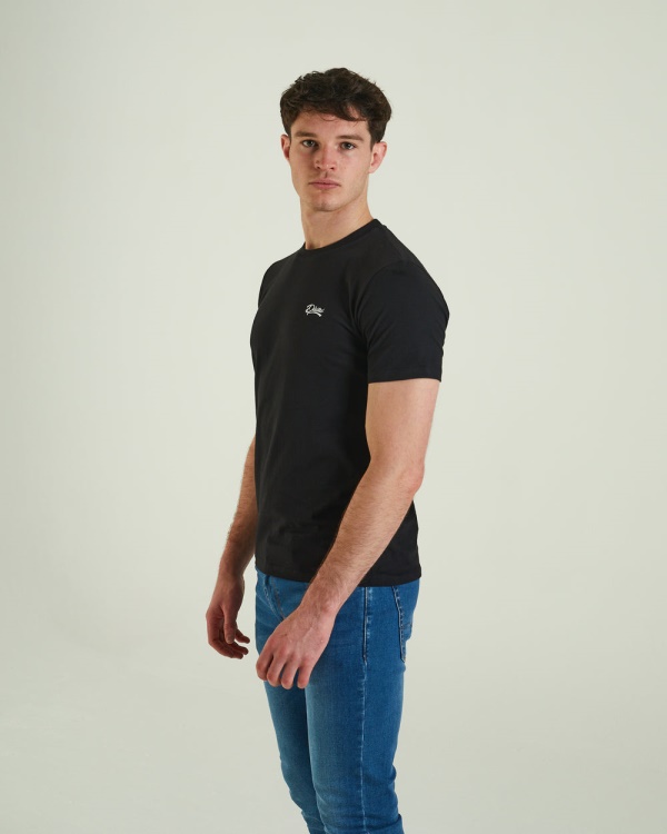 Diesel Basic Scott O Neck Tee Black