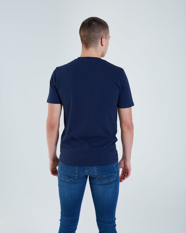 Diesel Basic Scott O Neck Tee Iris Navy