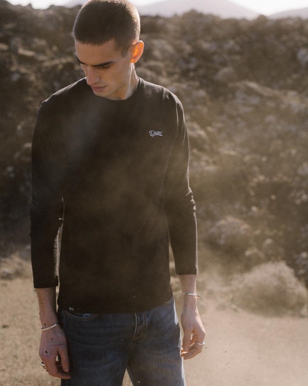 Diesel Basic Scott L/S Tee Black