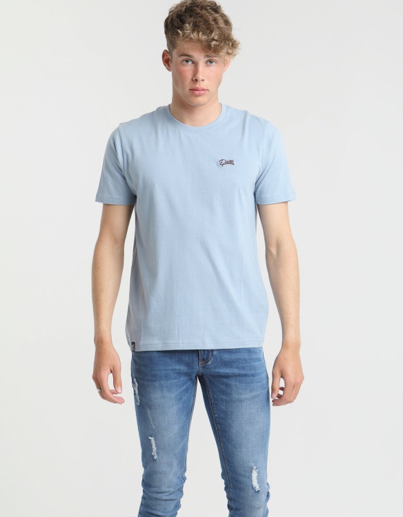 Diesel Basic Scott O Neck Tee Kashmir Blue