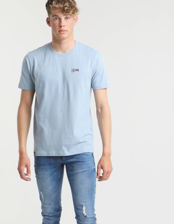 Diesel Basic Scott O Neck Tee Kashmir Blue