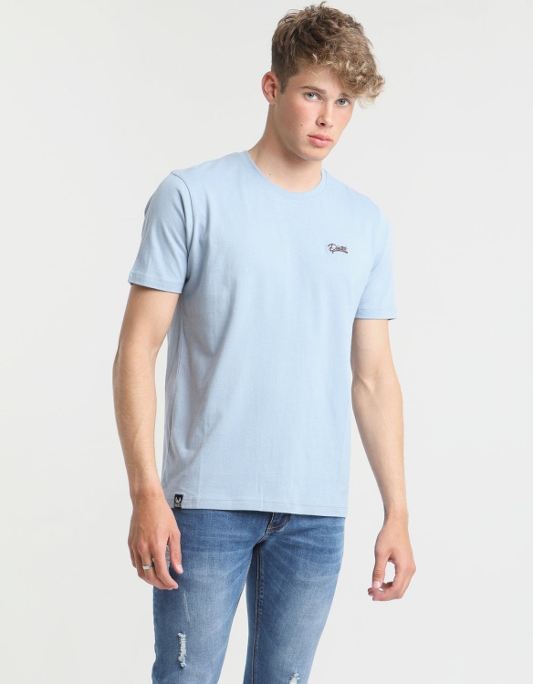 Diesel Basic Scott O Neck Tee Kashmir Blue