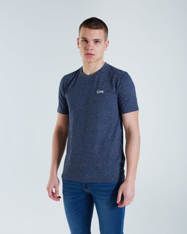 Diesel Basic Matt O Neck Tee Insignia Blue