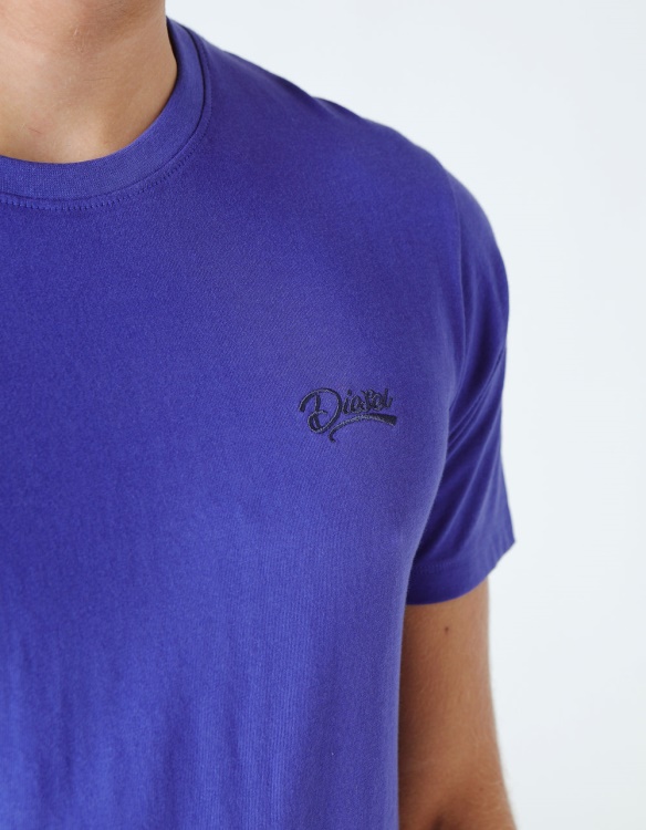 Basic Scott O Neck Tee Royal Diesel Blue