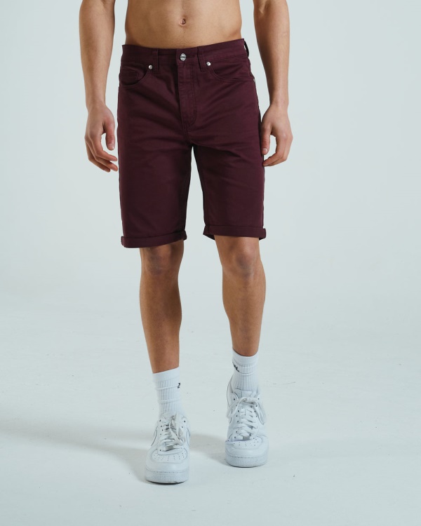 Wine Ben 5 Pocket Short Sassafras Diesel