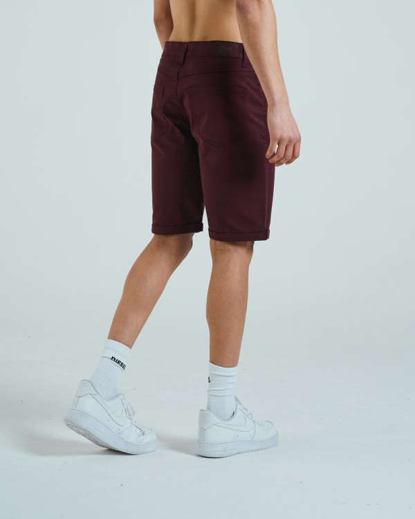Wine Ben 5 Pocket Short Sassafras Diesel