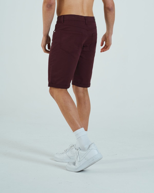 Wine Ben 5 Pocket Short Sassafras Diesel