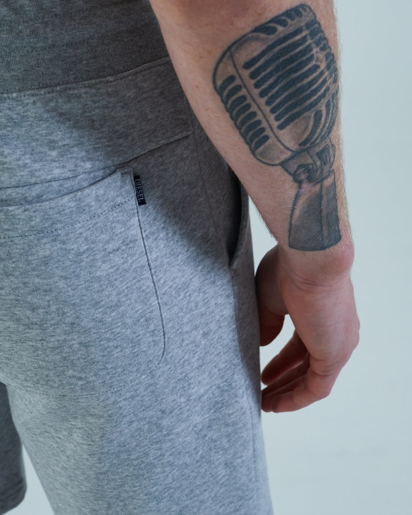 Diesel Callum Short Grey Marl