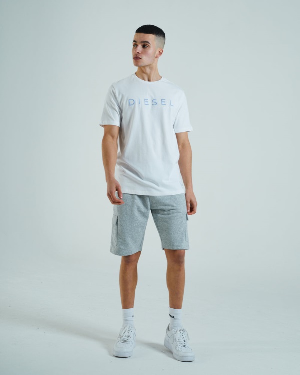 Diesel Sebastian Short Grey Marl