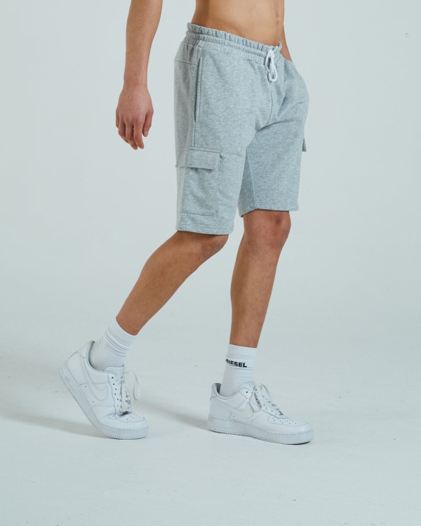 Diesel Sebastian Short Grey Marl