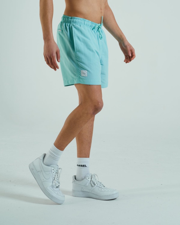 Jasper Swim Shorts Mint Green Diesel Green