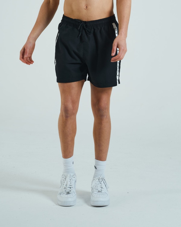 Diesel Milo Swim Shorts Black/White