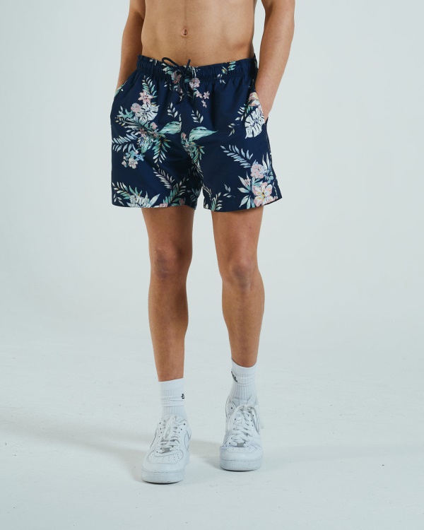 Print Zach Swim Short Floral Print Diesel