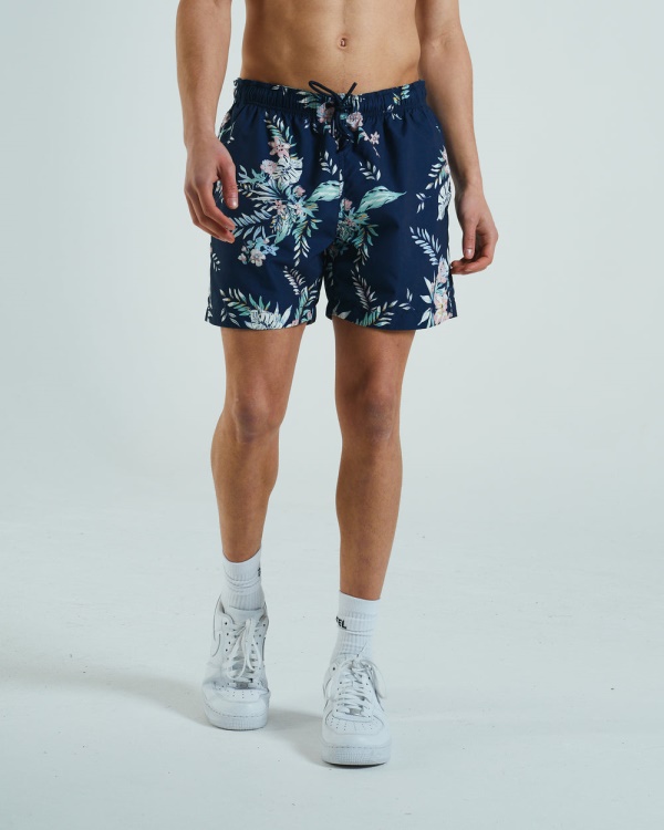Print Zach Swim Short Floral Print Diesel