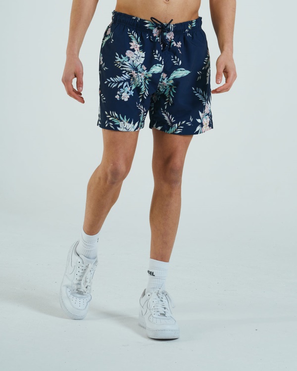 Print Zach Swim Short Floral Print Diesel