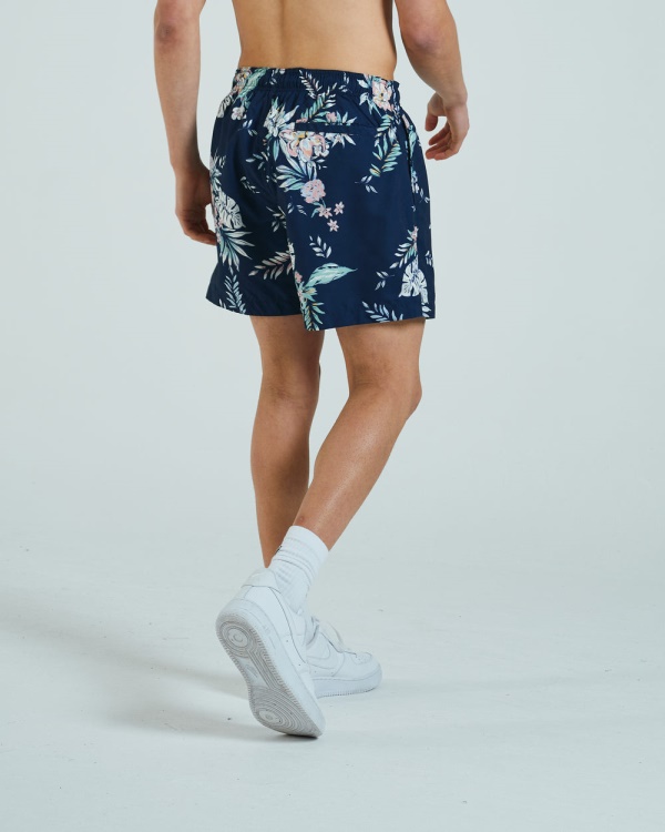 Print Zach Swim Short Floral Print Diesel
