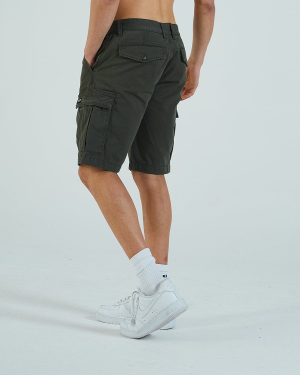 Diesel Gregg Cargo Shorts Combat Green Green