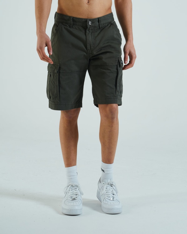Diesel Gregg Cargo Shorts Combat Green Green