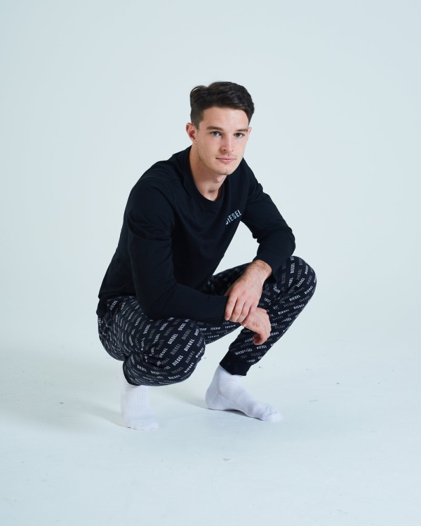 Evan Loungeset Diesel Black