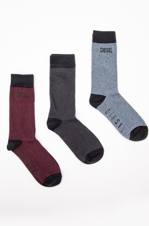 Vincent Socks Black Multi Diesel