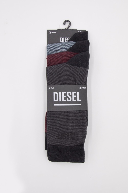 Vincent Socks Black Multi Diesel