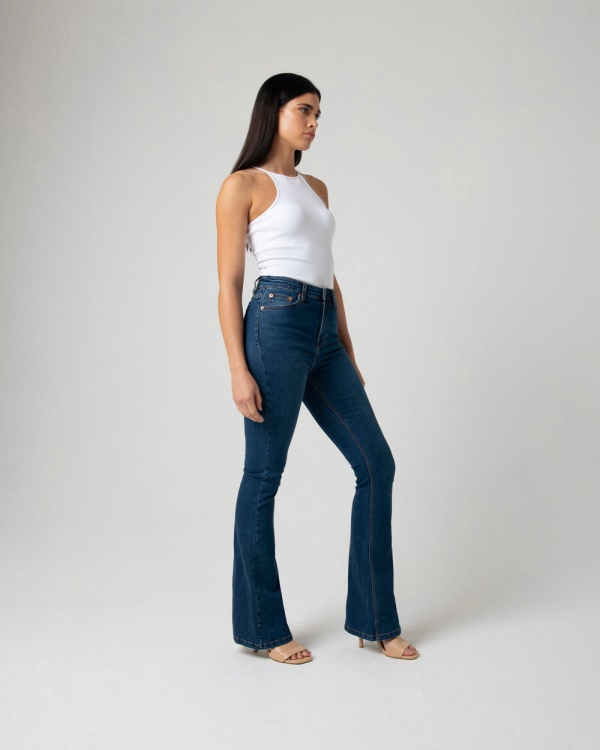 Diesel Drew Flare Dark Blue