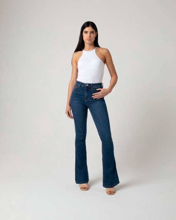 Diesel Drew Flare Dark Blue