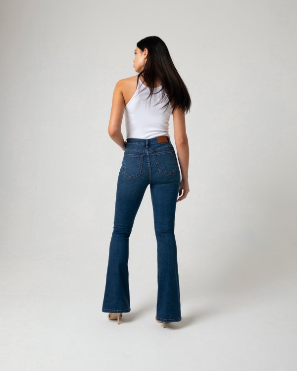 Diesel Drew Flare Dark Blue