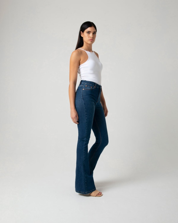 Diesel Drew Flare Dark Blue