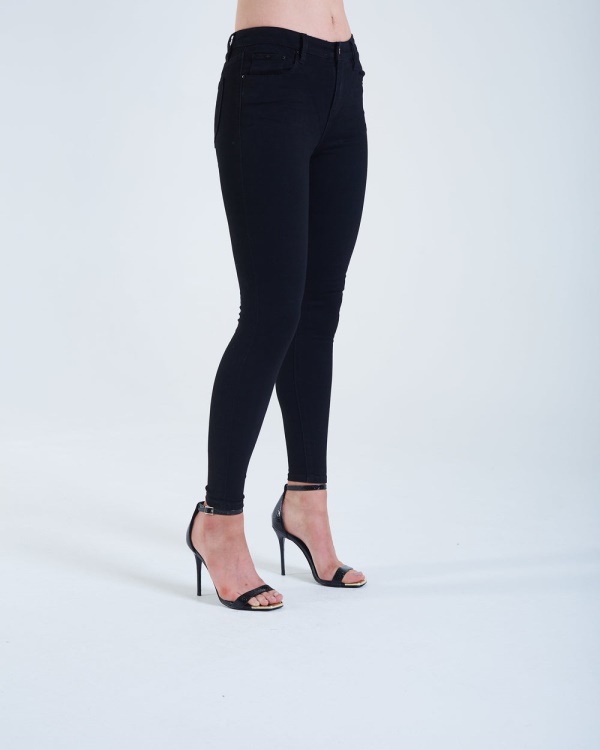 Diesel Kayla Mid Rise Skinny Black