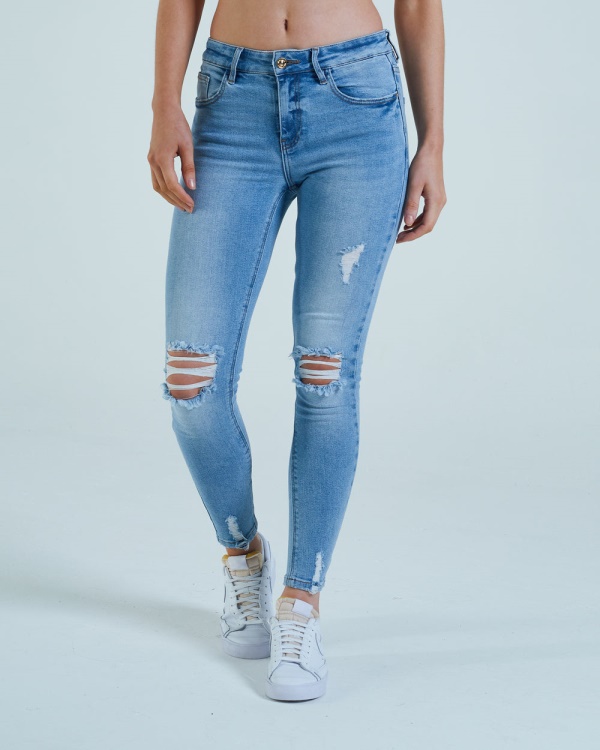 Kayla Mr Skinny Vintage Blue Diesel