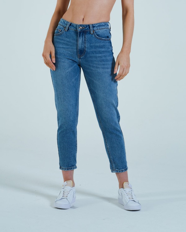Medium Blue Diesel Florrie Mom Jean