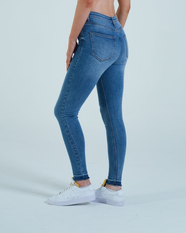 Jessica Hr Skinny Vintage Diesel Blue