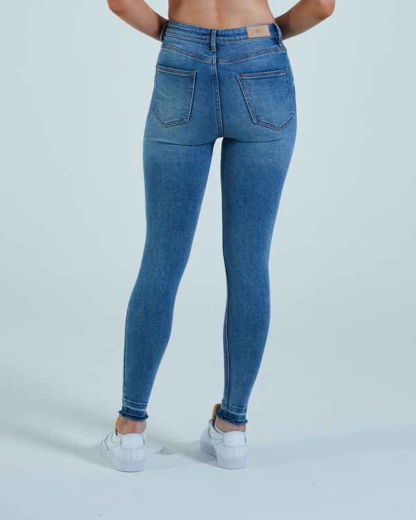 Jessica Hr Skinny Vintage Diesel Blue