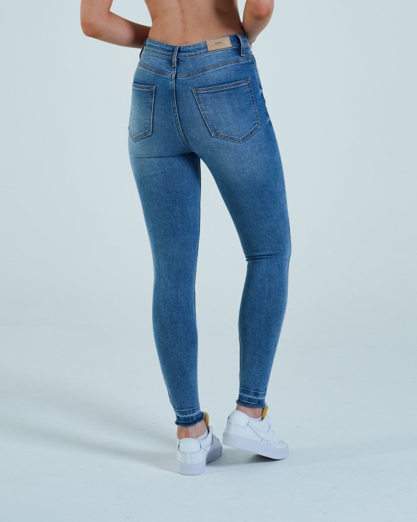 Jessica Hr Skinny Vintage Diesel Blue