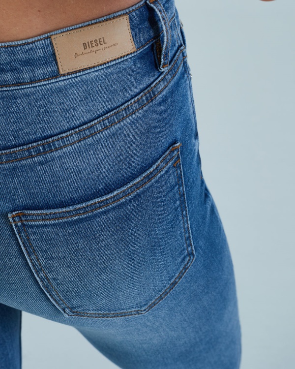 Jessica Hr Skinny Vintage Diesel Blue