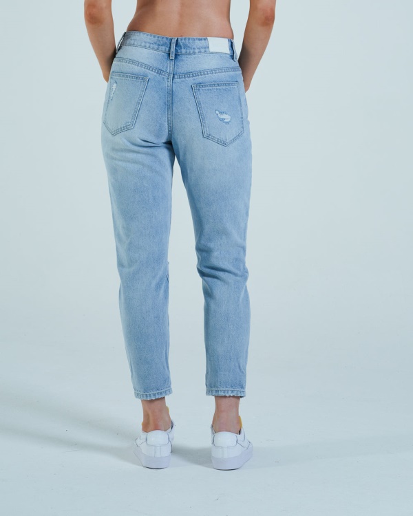 Diesel Florrie Mom Jean Vintage Light Blue