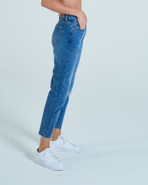 Diesel Taylor Straight Leg Medium Blue Wash