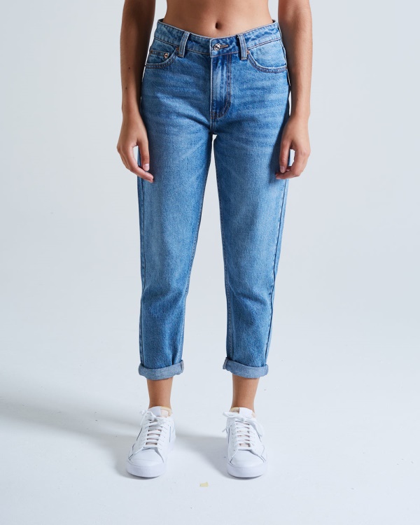 Florrie Mom Jean Diesel Blue