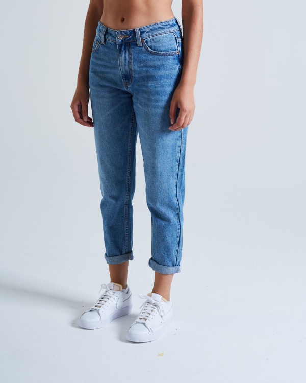 Florrie Mom Jean Diesel Blue