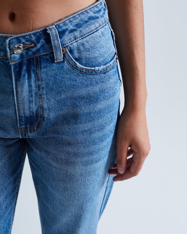 Florrie Mom Jean Diesel Blue