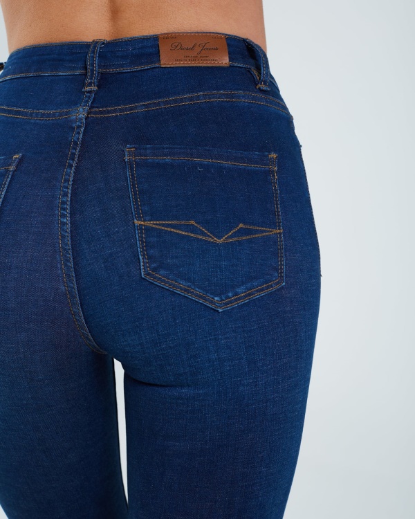Diesel Juliana High Rise Skinny Mid Medium Blue
