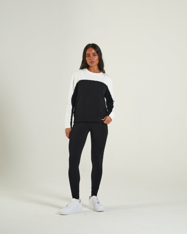 Jasmine Sweater Dove Diesel White