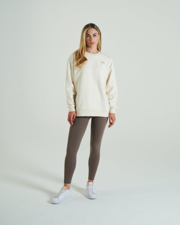 White Ivory Tessie Sweater Vanilla Diesel