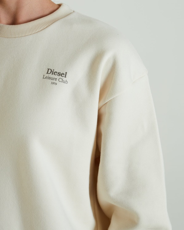 White Ivory Tessie Sweater Vanilla Diesel