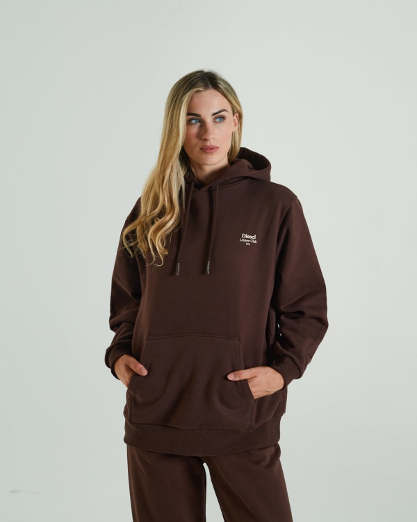 Diesel Dali Hood Deep Coco Brown